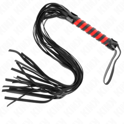 Kink - Fouet Long Rayé 70 Cm
